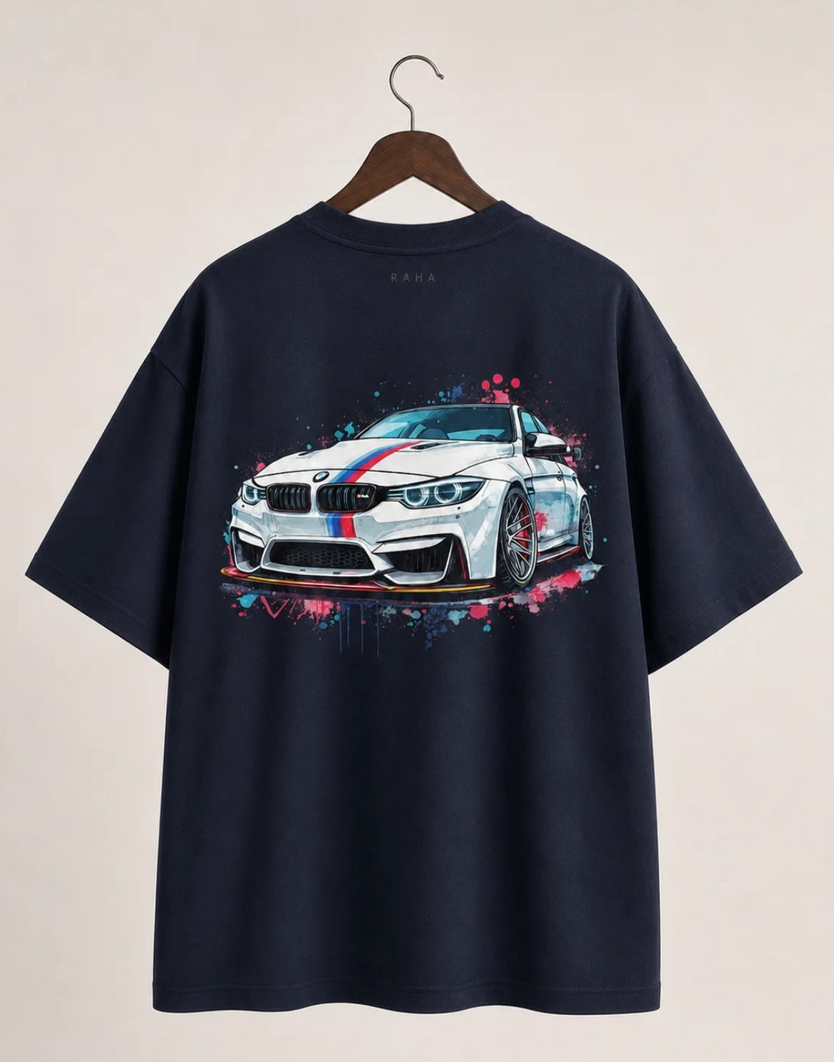 BMW M Graphic Oversized T-Shirt – Black